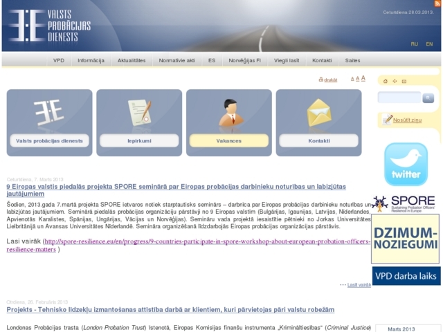 Valsts probācijas dienests, 